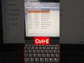 Excel short video #trending #computereducation