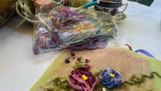 What’s Next for the Jumble of Threads #embroidery #silkribbonembroidery