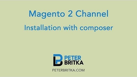 Magento 2 - Installation with composer