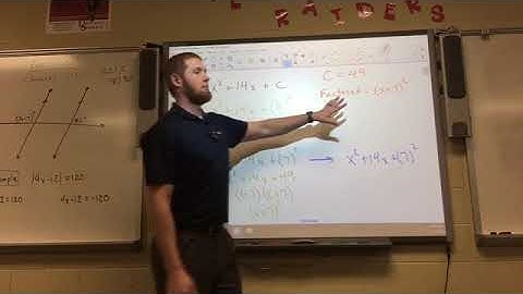 Algebra 2- 3.3 Completing the Square (Part 1)