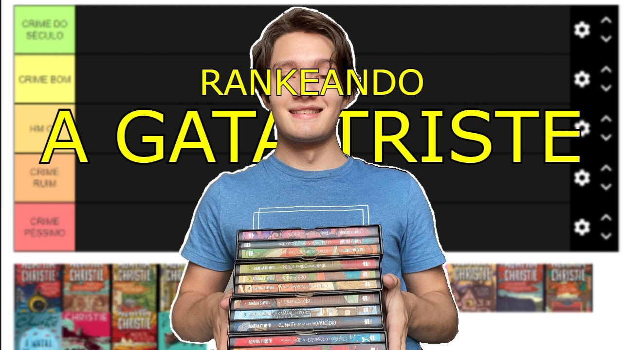 rankeando TODOS os livros que li da AGATHA CHRISTIE