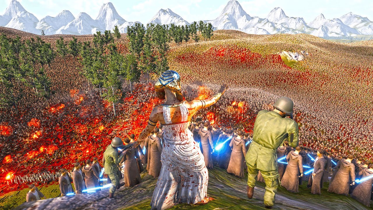 3,400,000 joint evils attack Strategic Delta Force mountain area !! UEBS 2