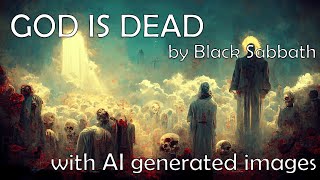 God Is Dead ? by Black Sabbath - AI illustrating every lyric