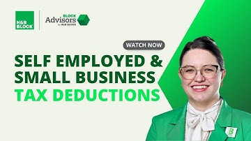 Self-Employed & Small Business Tax Deductions | Block Advisors