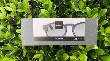 Bose Frames Audio Sunglasses Unboxing + First Impressions
