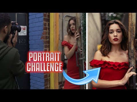 PORTRAIT CHALLENGE- 5 locations in ONLY 5 minutes!