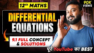 Class 12 Math NCERT | Chapter 9 Differential Equation | Ex 9.1 Introduction + Solution