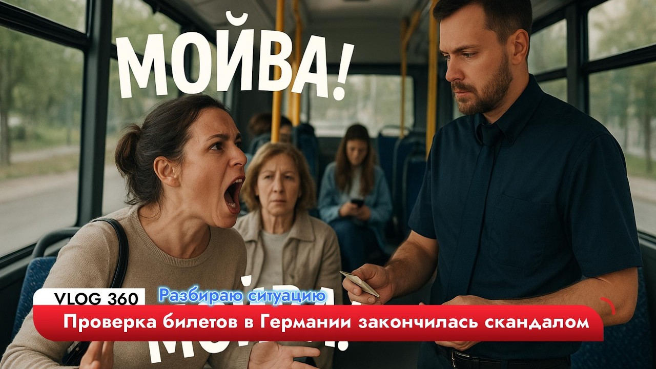 Скандал в автобусе Германии требовали говорить с ними на «мойве»  Разбор ситуации