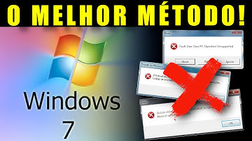 COMO CORRIGIR TODOS OS ERROS DO WINDOWS 7 ATUALIZADO 2025 | PACK DE ATUALIZAÇÃO OFICIAL
