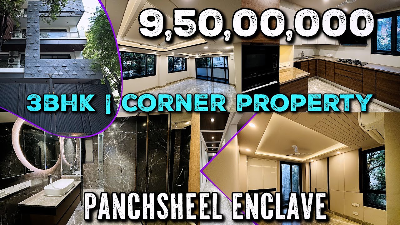 Luxury 3 BHK | Corner Property | Panchsheel Enclave | South Delhi