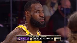 LeBron James Full Play | Lakers vs Heat 2019-20 Finals Game 4 | Smart Highlights