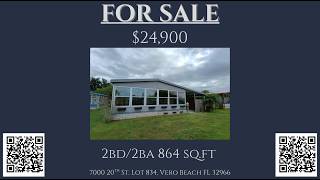 7000 20th St  Lot 834, Vero Beach FL 32966