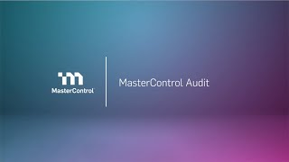Demo Mastercontrol Audit Management Software