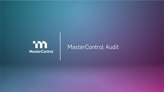 Demo: MasterControl Audit Management Software screenshot 1