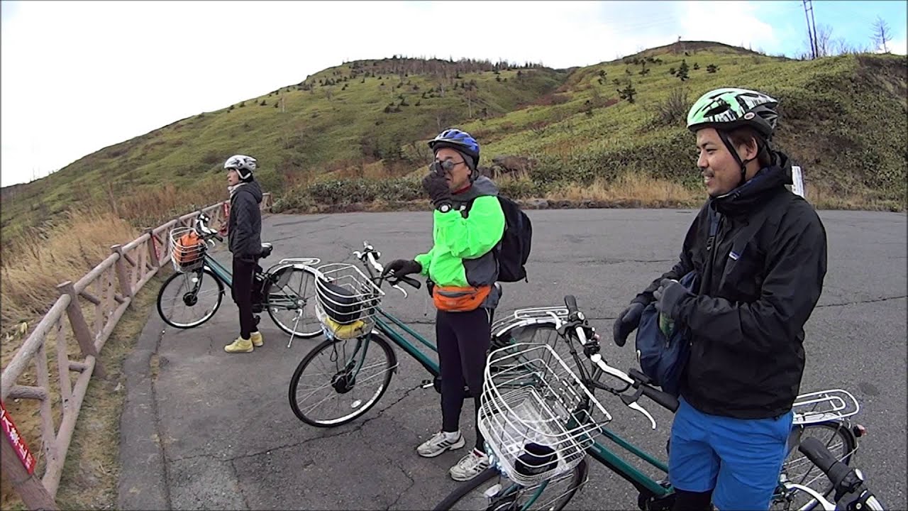 自転車 山登り