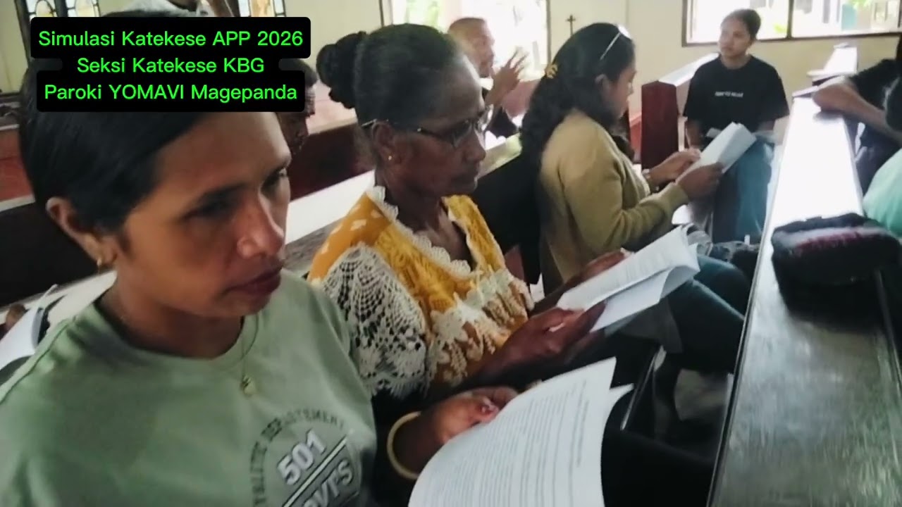 SIMULASI KATEKESE PAROKI YOMAVY MAGEPANDA