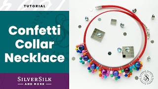 Neon Notebook - The Confetti Collar Necklace
Download the free PDF pattern for this design here:
https://www.silversilkandmore.com/pdf-patterns
In this video, I walk through how to create the Confetti Collar necklace using SilverSilk Pipe Chain and simple wire wrapped bead sliders. This design focuses on forming consistent loops, building balanced bead clusters, and allowing each component to slide freely along the chain to create a soft scalloped collar shape.
The necklace is built with colorful four millimeter lava beads, bold ten millimeter rounds, and basic wire techniques that are beginner friendly but still polished. You will see how simple looping and light coiling can transform loose beads into cohesive slider components that shape the entire design.
Materials used in this project include:
SilverSilk Pipe Chain
SilverSilk Single Strand End Caps
SilverSilk Jump Rings
SilverSilk Lobster Clasp
Four millimeter lava beads
Ten millimeter round beads
Twenty gauge craft wire
Twenty six gauge craft wire
Basic tools needed:
Chain nose pliers
Round nose pliers
Wide nose pliers
Flush cutters
Featuring:
SilverSilk knitted wire chains, custom findings, Pipe Chain, glass beads, gemstone beads, and beginner friendly jewelry making techniques.
Shop SilverSilk Products:
Find everything you need to create your own version of this design:
https://www.SilverSilkandMore.com
Connect With SilverSilk:
YouTube: https://www.youtube.com/@silversilkandmore
Instagram: https://www.instagram.com/silversilkandmore
Facebook Page: https://www.facebook.com/silversilk
Facebook Community Group: https://www.facebook.com/groups/SilverSilk
Text updates: Text hello to +1 (918) 233-6387
Topics Covered:
SilverSilk Pipe Chain, slider bead components, wire wrapping basics, beginner jewelry tutorial, DIY necklace design, handmade jewelry ideas, beading community Neon Notebook - The Confetti Collar Necklace