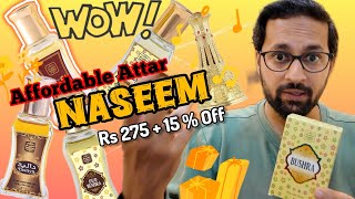 Best Naseem Attars Under ₹300 🕌 | Smell Dubai Luxury on a Budget 💸 | Arabic Perfumes for India
