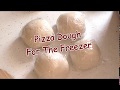 Pizza Dough For The Freezer