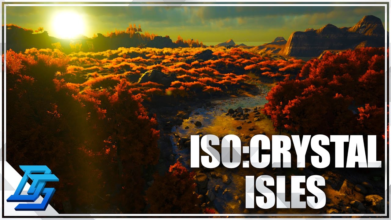 Iso Crystal Isles Map Showcase Ark Survival Evolved Mod Map Youtube