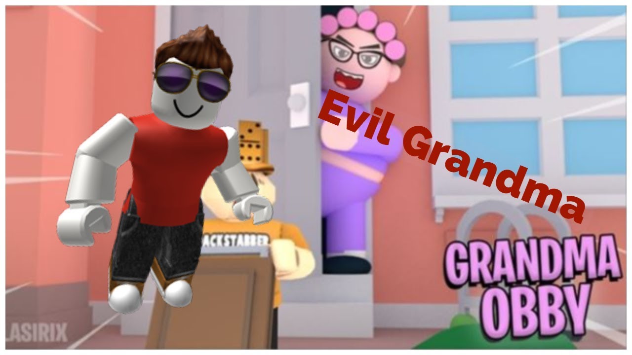 Roblox Escape The Evil Grandma Obby With Super Eddy Youtube - escape the evil grandma roblox obby youtube