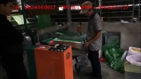 HƯỚNG DẪN VẬN HÀNH MÁY CẮT TÚI NILON VÀ DẬP QUAI TÚI