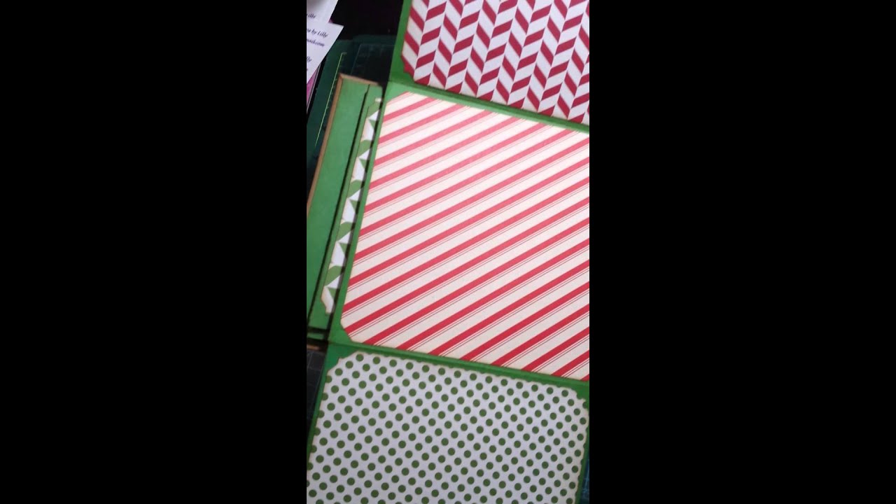 Christmas Mini Album SOLD free fonts