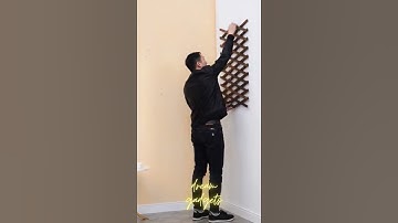 Expanding Wooden Garden Wall Fence Panel Plant Climb #shorts