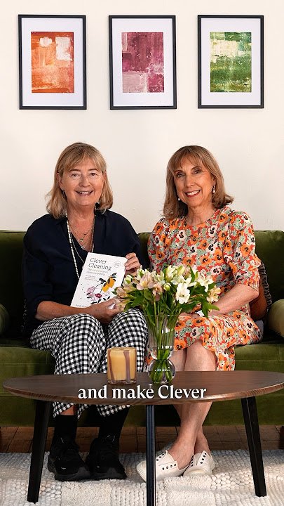 Purdy & Charlotte’s first book ‘Clever Cleaning’ launches September 28th 📚