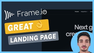 SaaS Landing Page Teardown: Frame.io - A Great Landing Page!