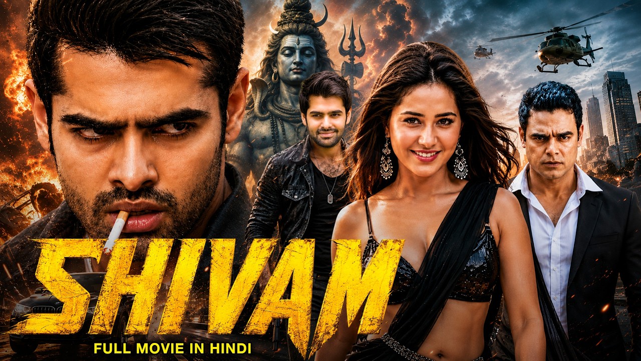 Shivam (Hindi Dubbed) Ram Pothineni Superhit South Action Movie | Raashi Khanna | Romantic Movie