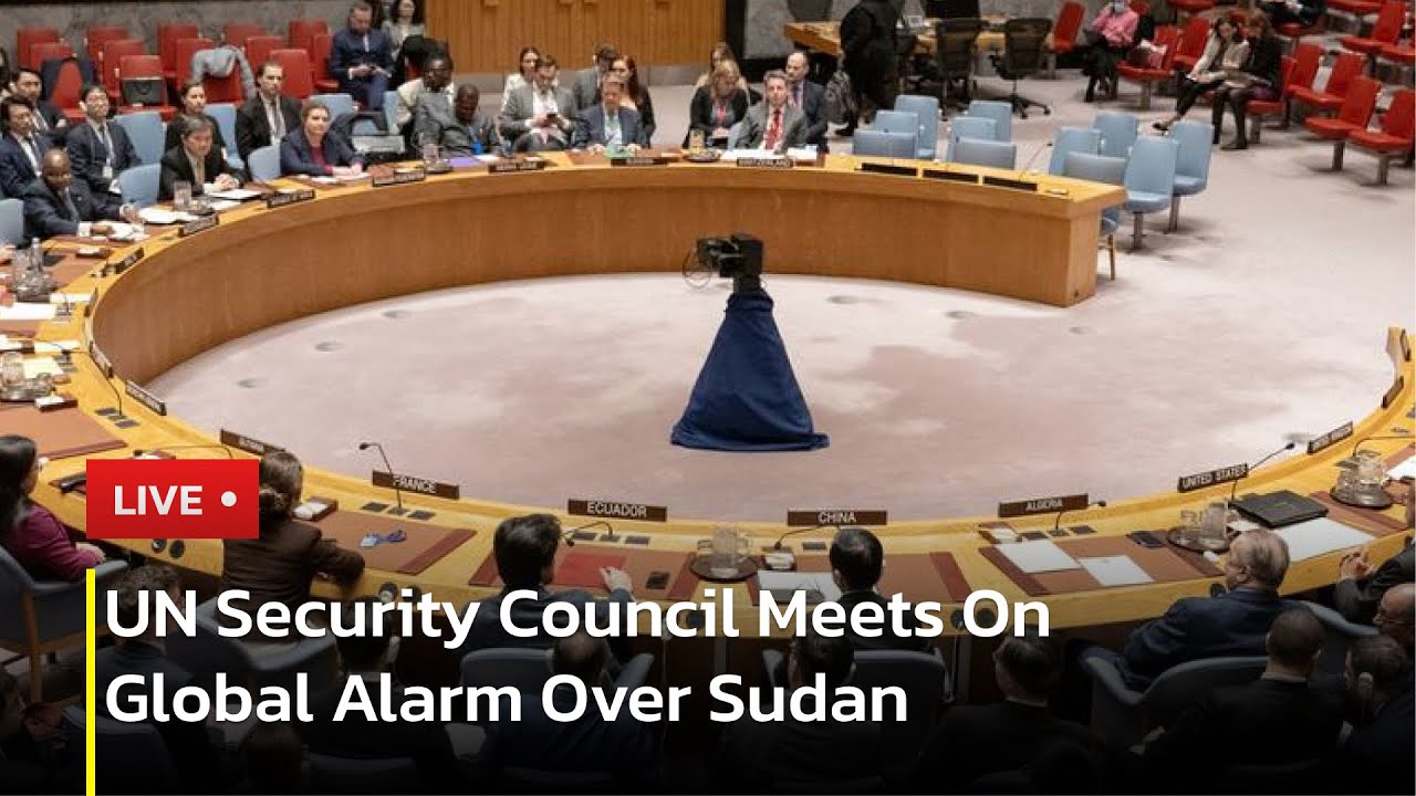 UN Security Council Holds a Meeting On Sudan | AC1P