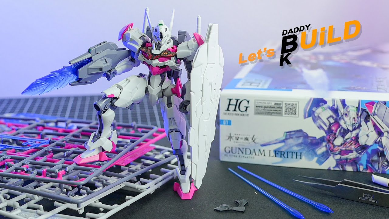 HG 1/144 GUNDAM LFRITH, No. 01 Mobile Suit Gundam THE WITCH FROM MERCURY | ASMR Unbox & Full Build