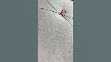 ❤️How to sign letter "R"?❤️#handwriting #calligraphy #art #signature #alphabet #name