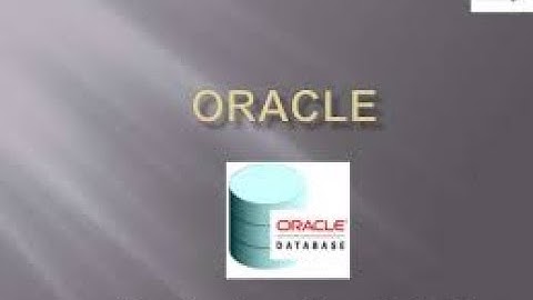 Lecture 1 introduction of  oracle and database Urdu / Hindi