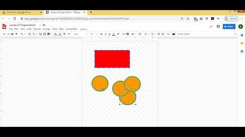 Google Drawings - Shapes and Text Boxes