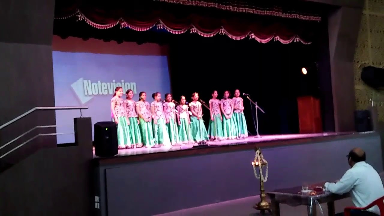 First Prize Winner in Malayalam Group Song Nava Nirman Public School Vazhakkala