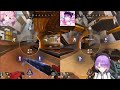 Aqua and Towa goofing around with an emote battle 【Hololive/ENG Sub】