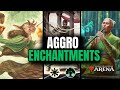  fast wins with selesnya enchantments  mtg arena standard