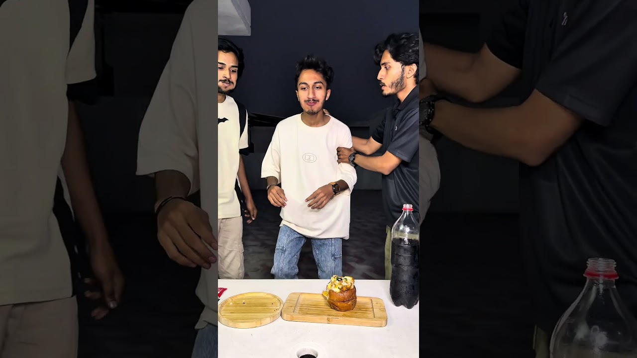 Chicken pastries eating challenge🤣 #funny #trending #comedy #viral #food #eating #funtyland #fun