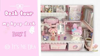 Download Lagu Desk tour my K-pop Part 1💕🌷🤏#desksetup #desktour #kpop #harusberanda #fypシ #aesthetic  MP3