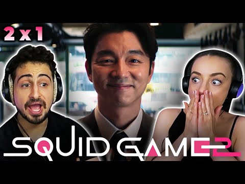 MATE IS A NUTCASE!! *SQUID GAME* 2x1 REACTION! Bread and Lottery