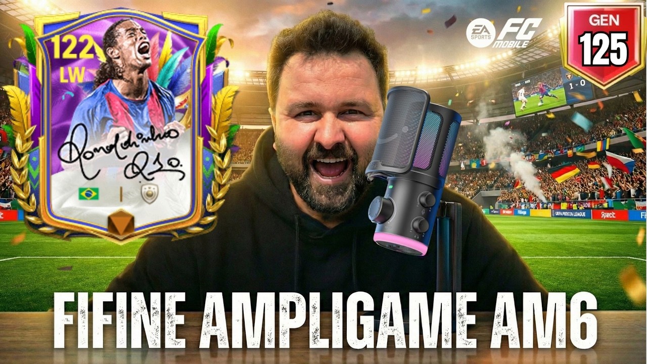 25.000 FC POİNTS HARCADIM RONALDİNHO ALDIM Fifine Ampligame Am6| FC MOBILE | @Metins ​