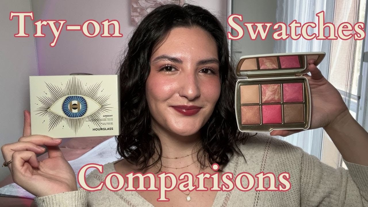 HOURGLASS 2024 EVIL EYE PALETTE | IN DEPTH REVIEW (+ Veil Transluscent Setting Powder Review)