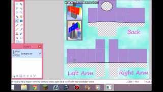 How to make a Roblox Cropped Top!