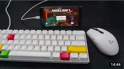 I tried MOBILE Minecraft while CHEATING with keyboard and mouse. Hindi videos new 2022