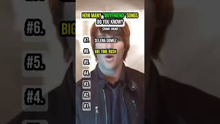 Ranking 7 “Boyfriend” Songs || Which Is #1?👀 || #shorts