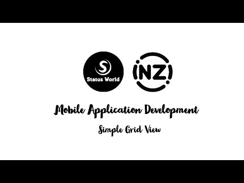Simple Grid View | Android | Java | Mobile Application Development | Inzi Programmer | Speed Code
