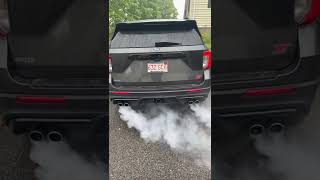 2020 Ford Explorer ST smoke when starting 24k mikes