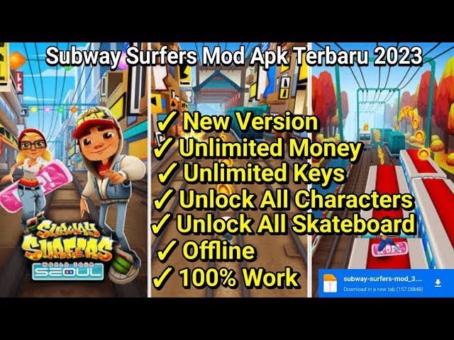 Download Subway Surfers Blast MOD APK V1.12.0 (Unlimited Money/Unlocked)